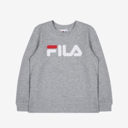 Fila Uno Round - Poikien T Paita - Harmaat | FI-41572